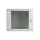 LANBERG Szafa instalacyjna wisząca 19'' 9U 600X600mm szara (drzwi szklane) WF01-6609-10S - 455391 - zdjęcie 2